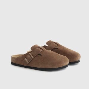 Quince Brown Suede Loafers